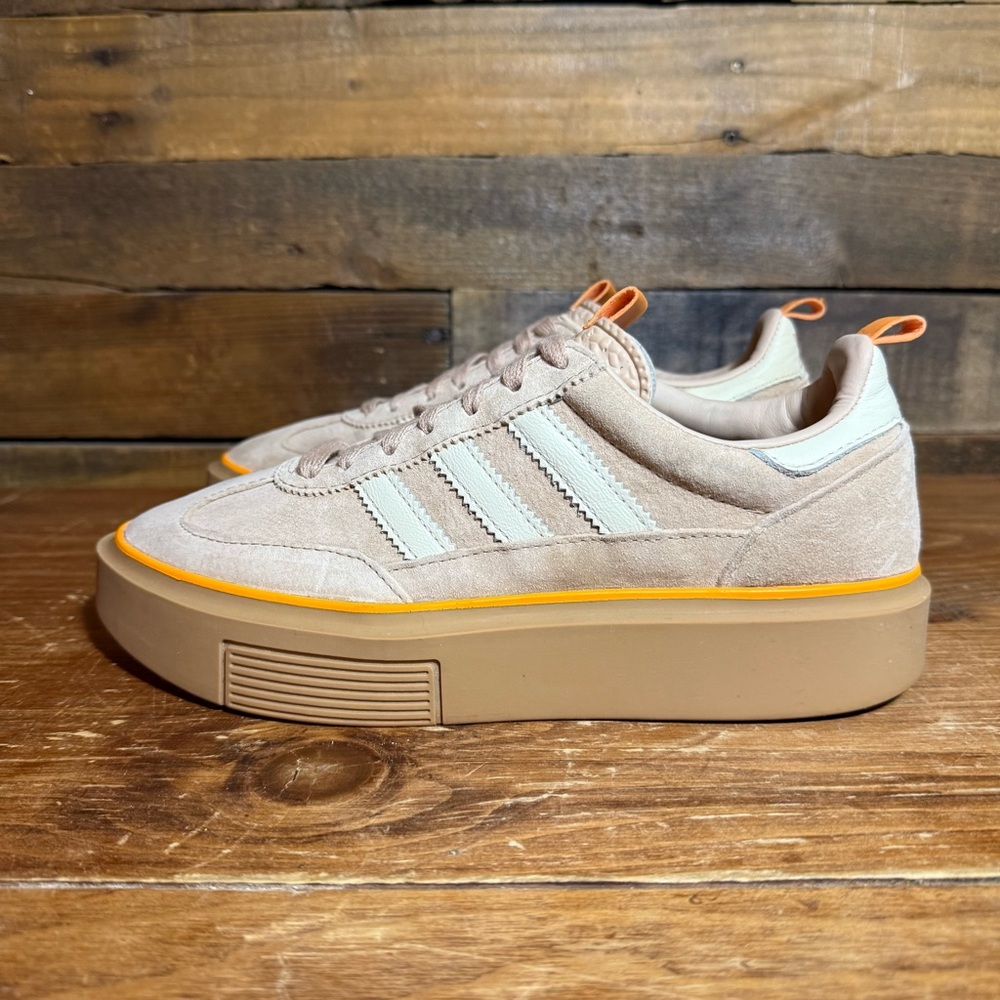 Adidas Super Sleek 72 Ash Pearl Gum Womens Size 7.5 - Picture 4 of 8
